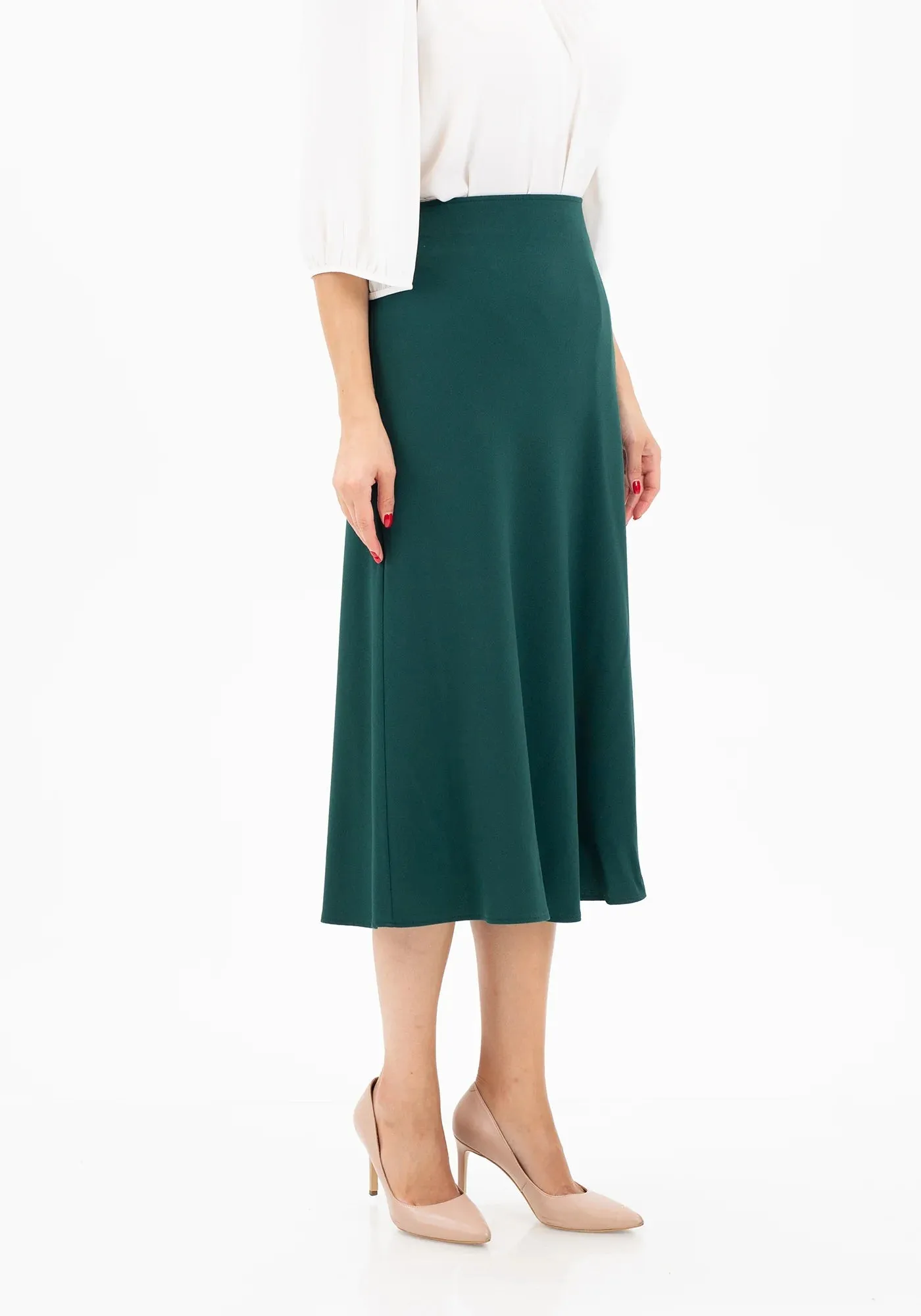 A-Line Midi Skirts - G-Line