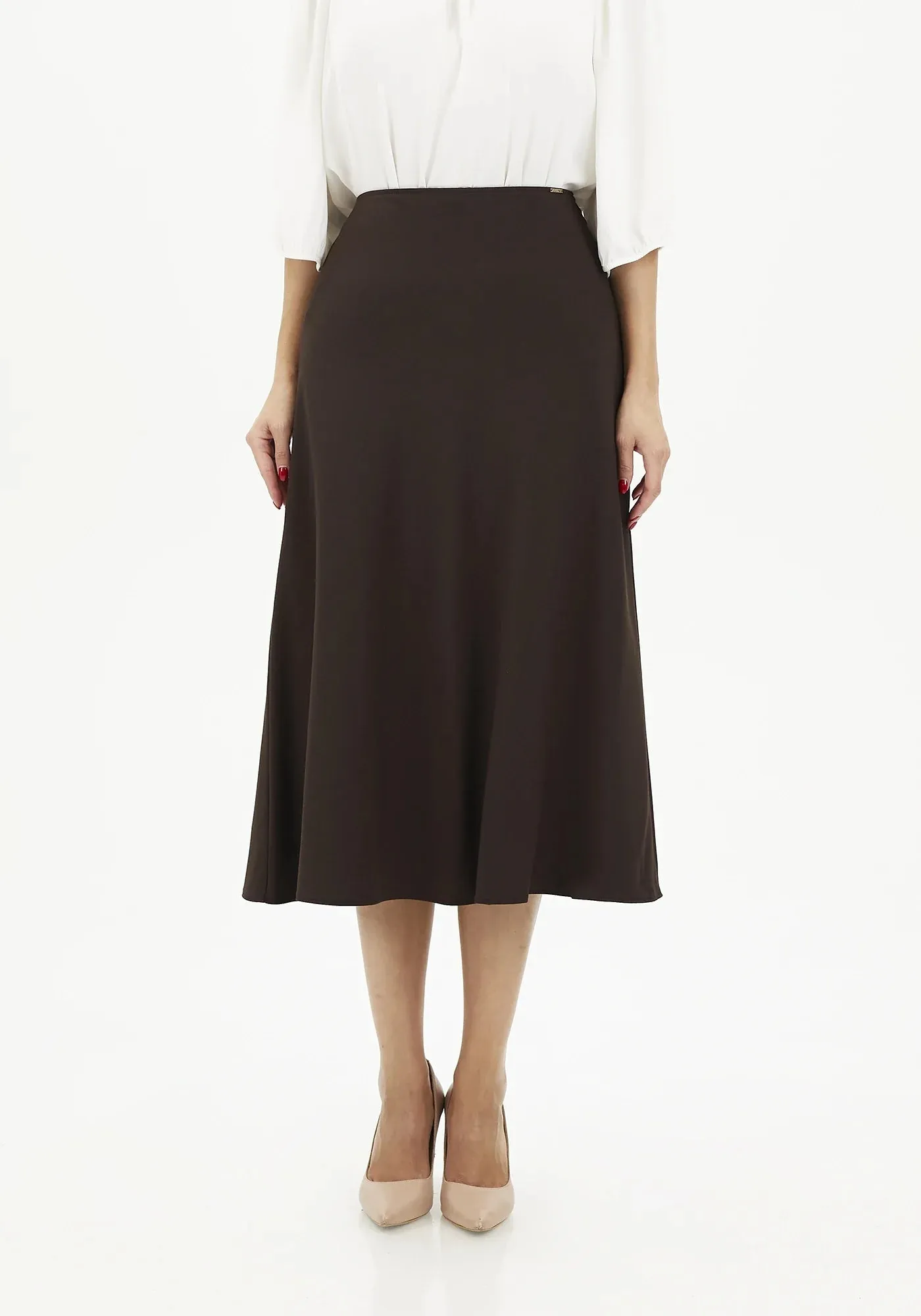 A-Line Midi Skirts - G-Line