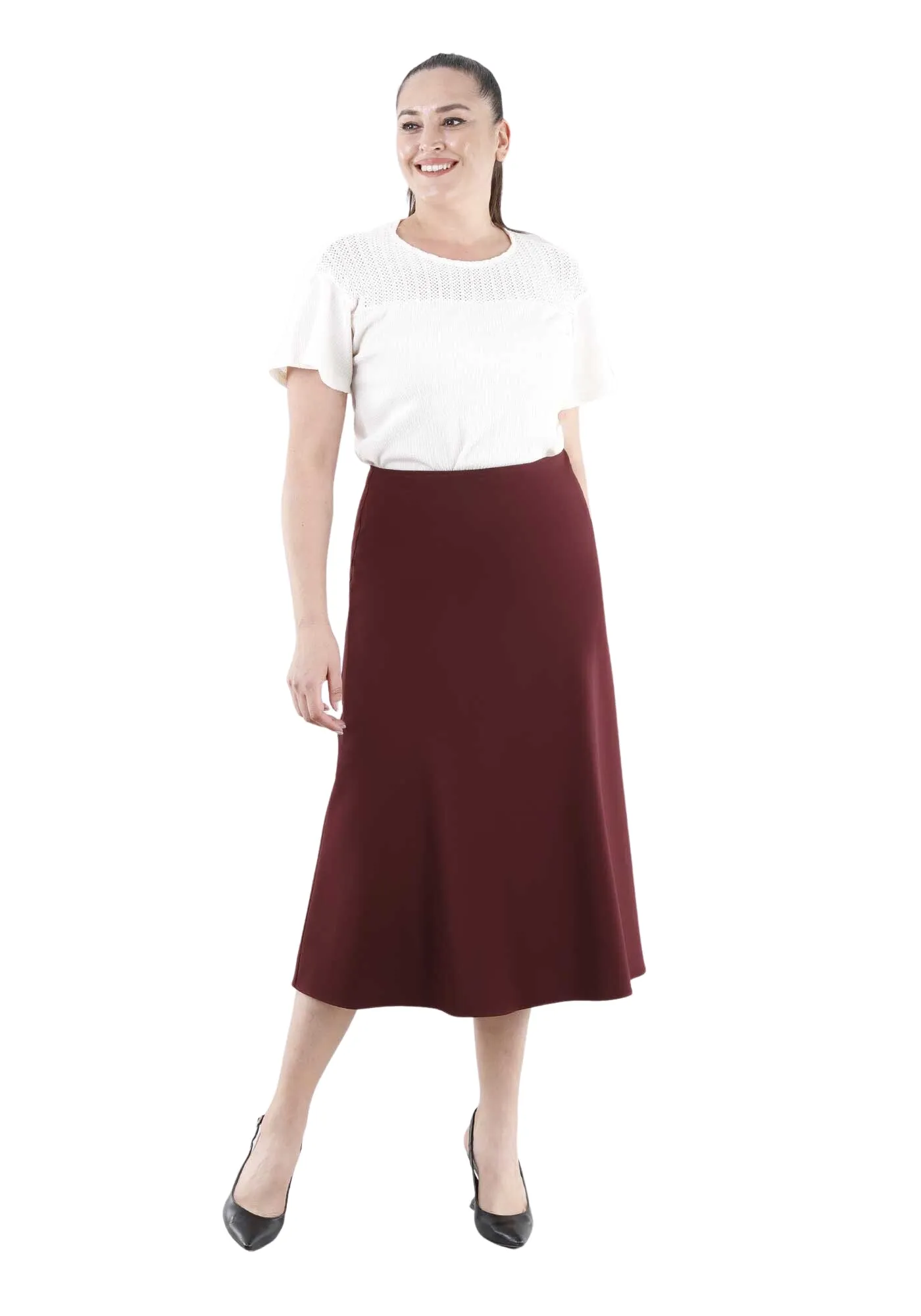 A-Line Midi Skirts - G-Line