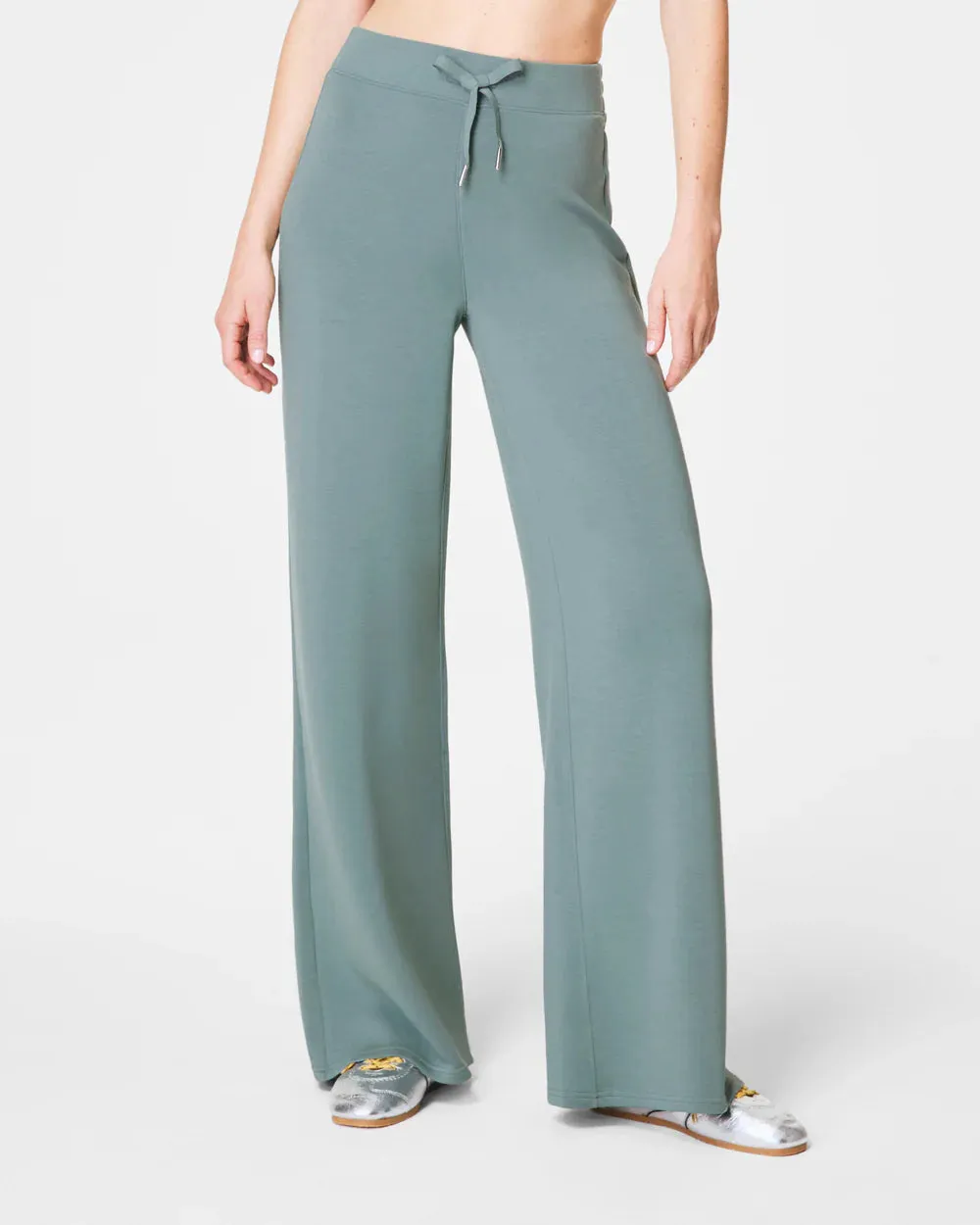 Air Essentials Wide Leg Pants - Fennel