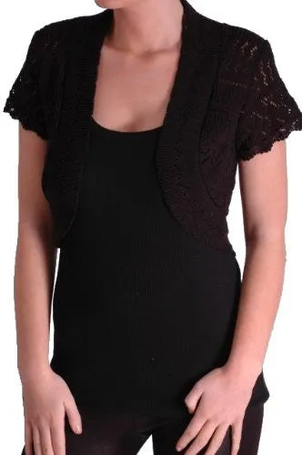 Alexia Crochet Knitted Shrugs