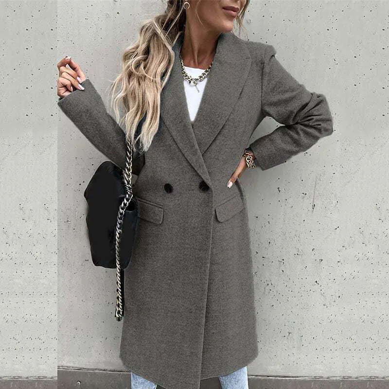 Alina Coat | Long & Stylish