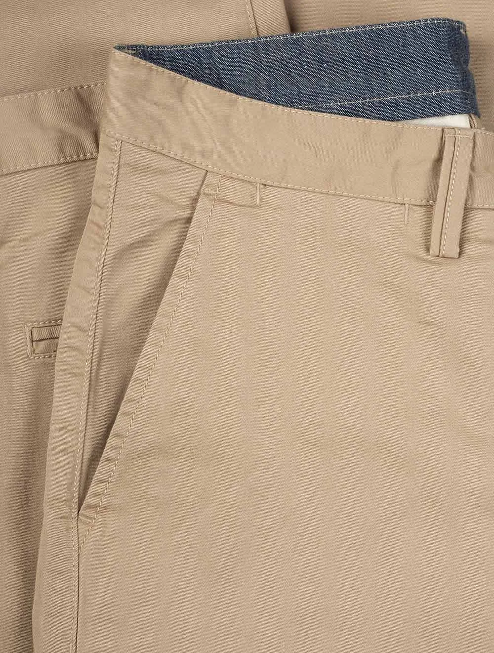 Allister Regular Fit Twill Chinos Dark Khaki