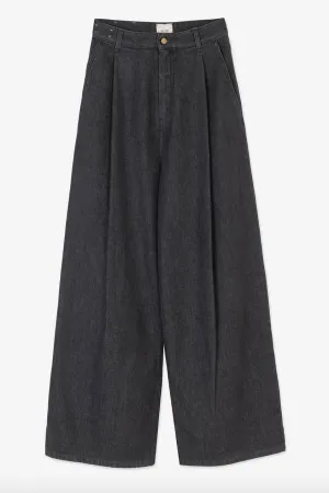 Alysi - Wide Leg Trouser: Grey