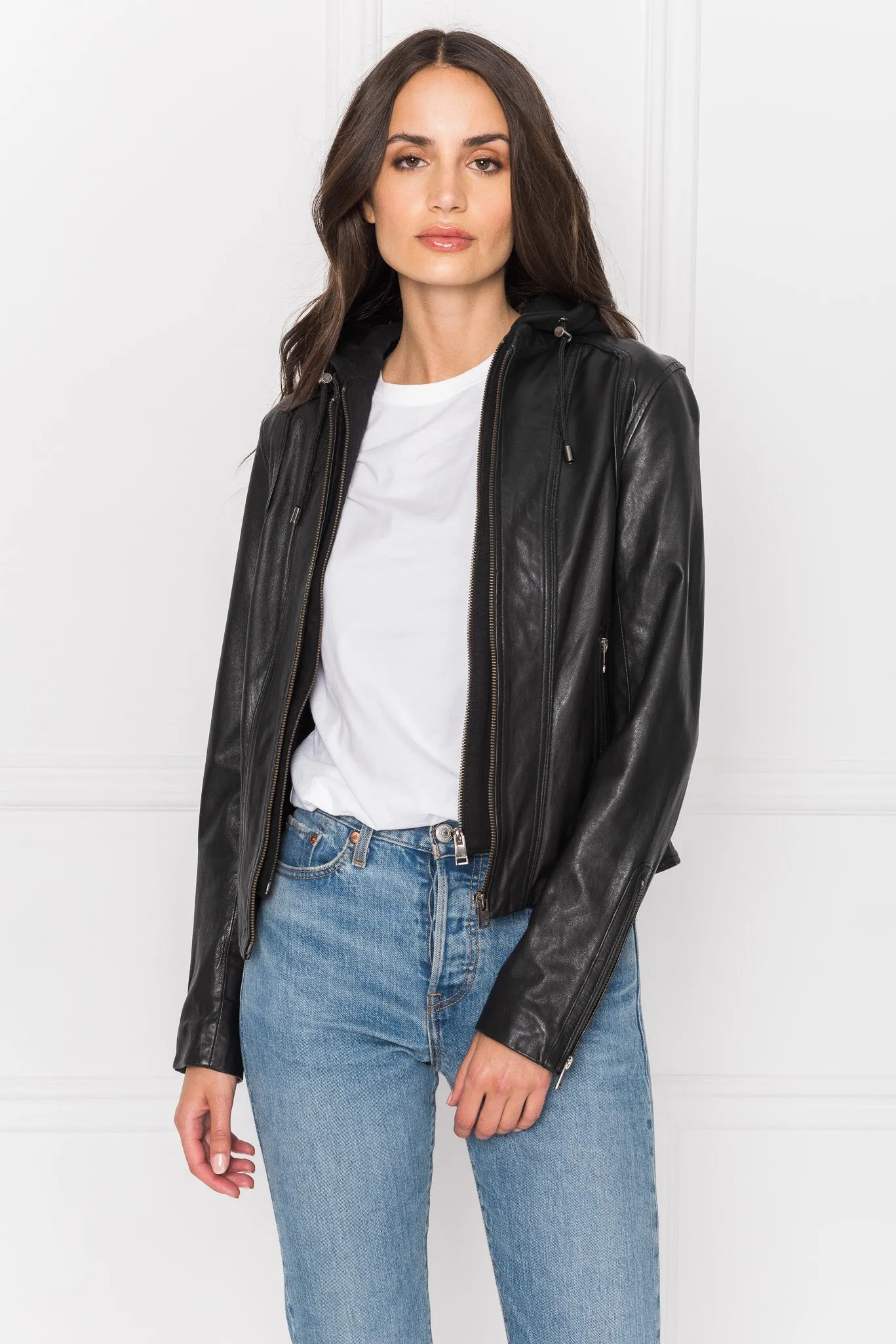 ARLETTE | Leather Biker Jacket