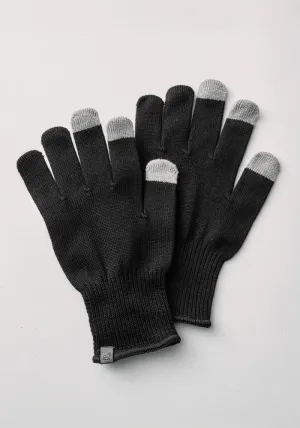 Asher Tech Gloves - Black