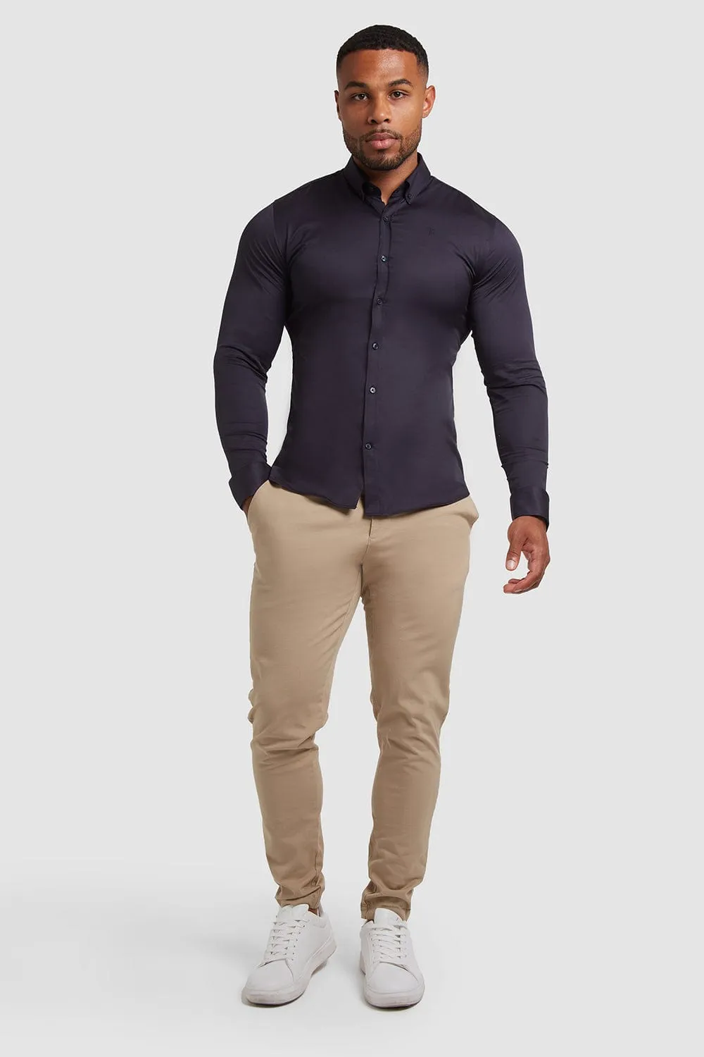 Athletic Fit Signature Shirt 2.0 in Navy