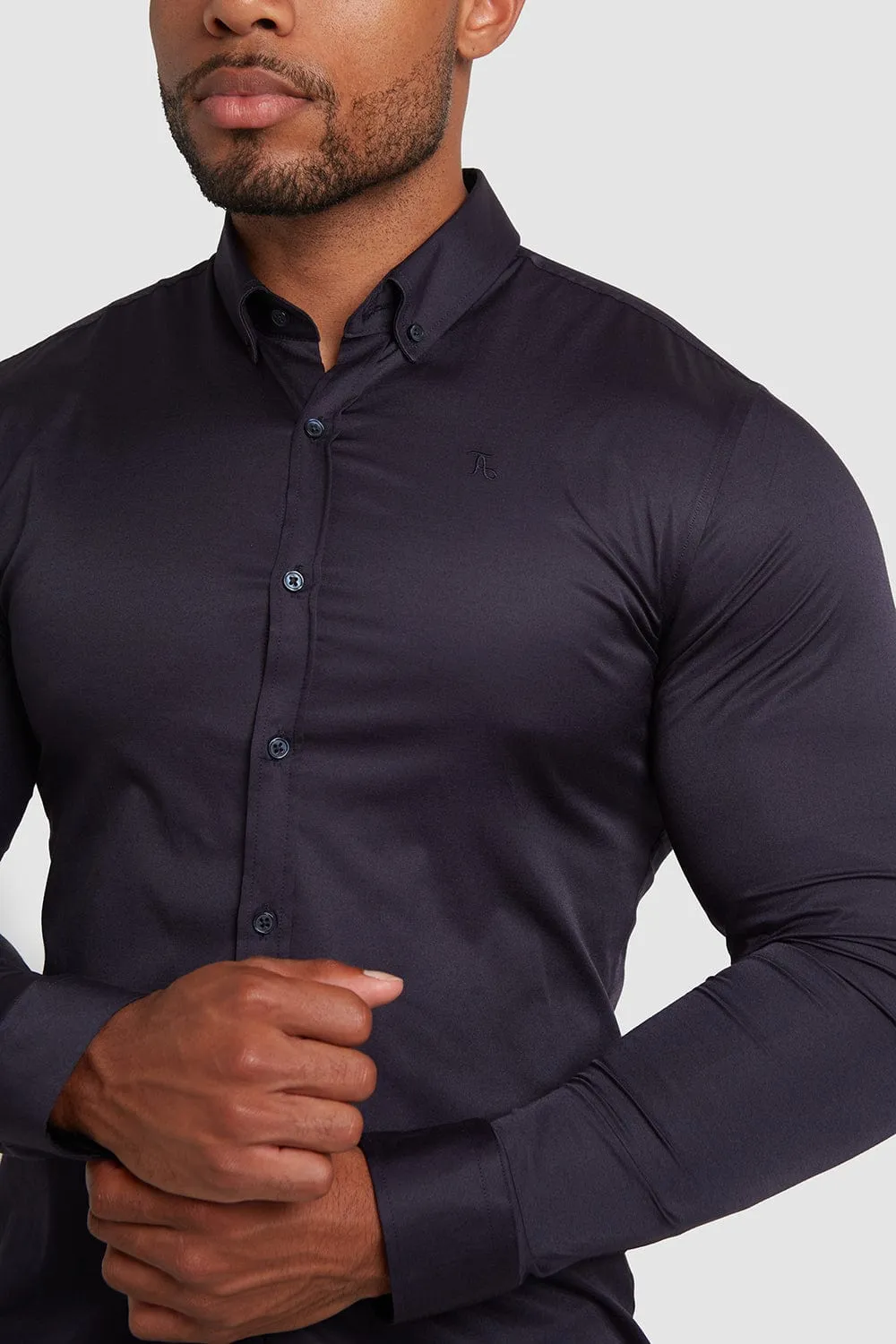 Athletic Fit Signature Shirt 2.0 in Navy