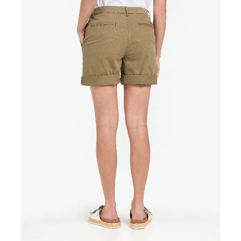 Barbour Chino Ladies Shorts - Khaki