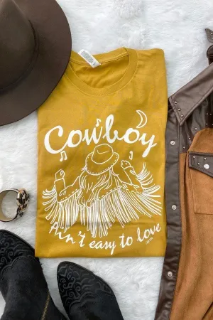 BC COWBOY AINT- MUSTARD