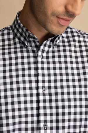 Black Gingham Shirt