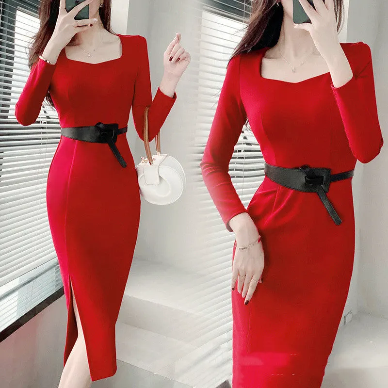 Bussness Elegant Slim Fit Dresses