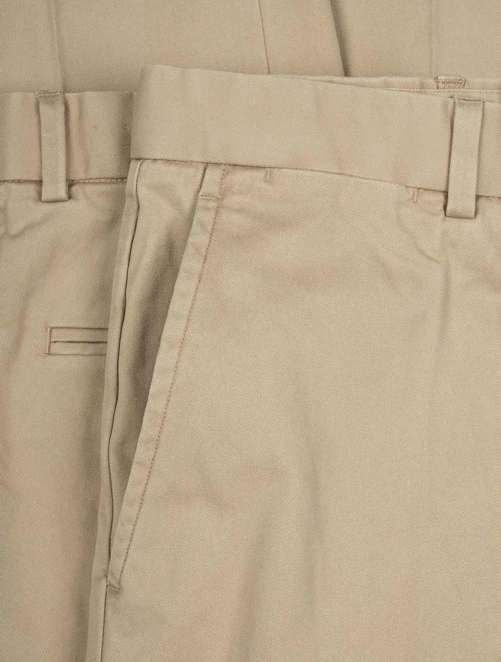 Cotton Stretch Chino Tan