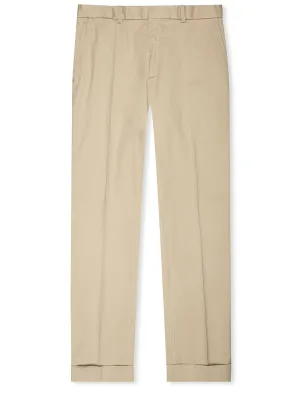 Cotton Stretch Chino Tan