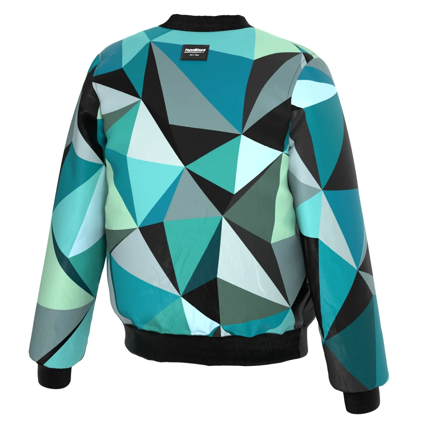 Cubes Forest Bomber Jacket