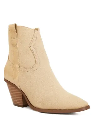 Elettra Ankle Length Cowboy Boots