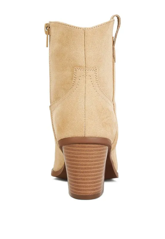 Elettra Ankle Length Cowboy Boots