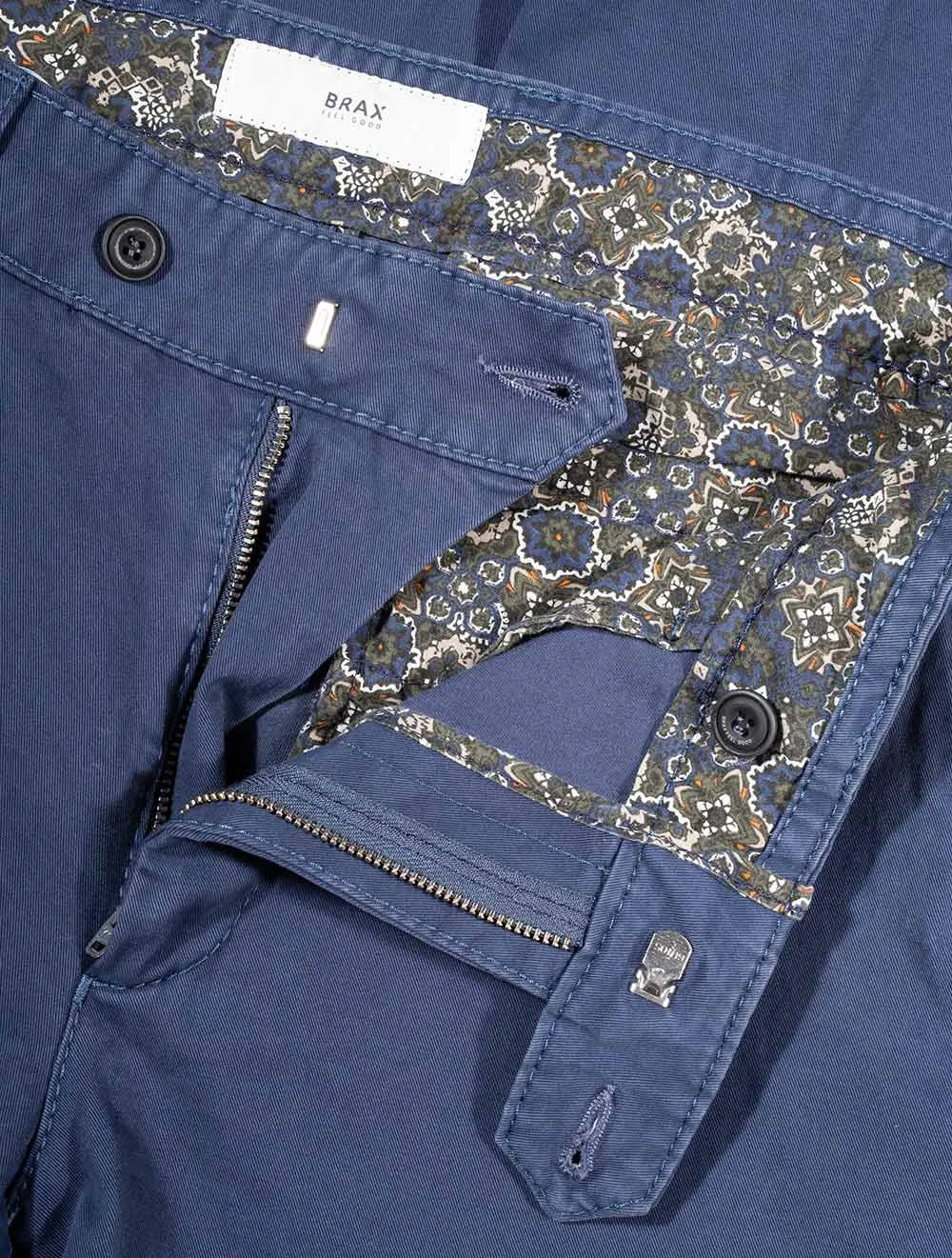 Everest Triple-stone Pima Chino Blue