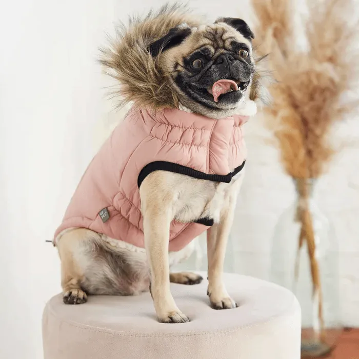 GF Pet Urban Parka Pink For Dogs