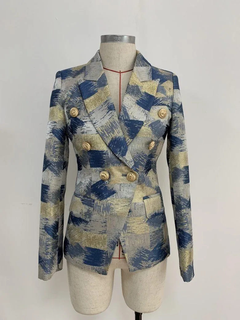 Jacquard Blazer For Women