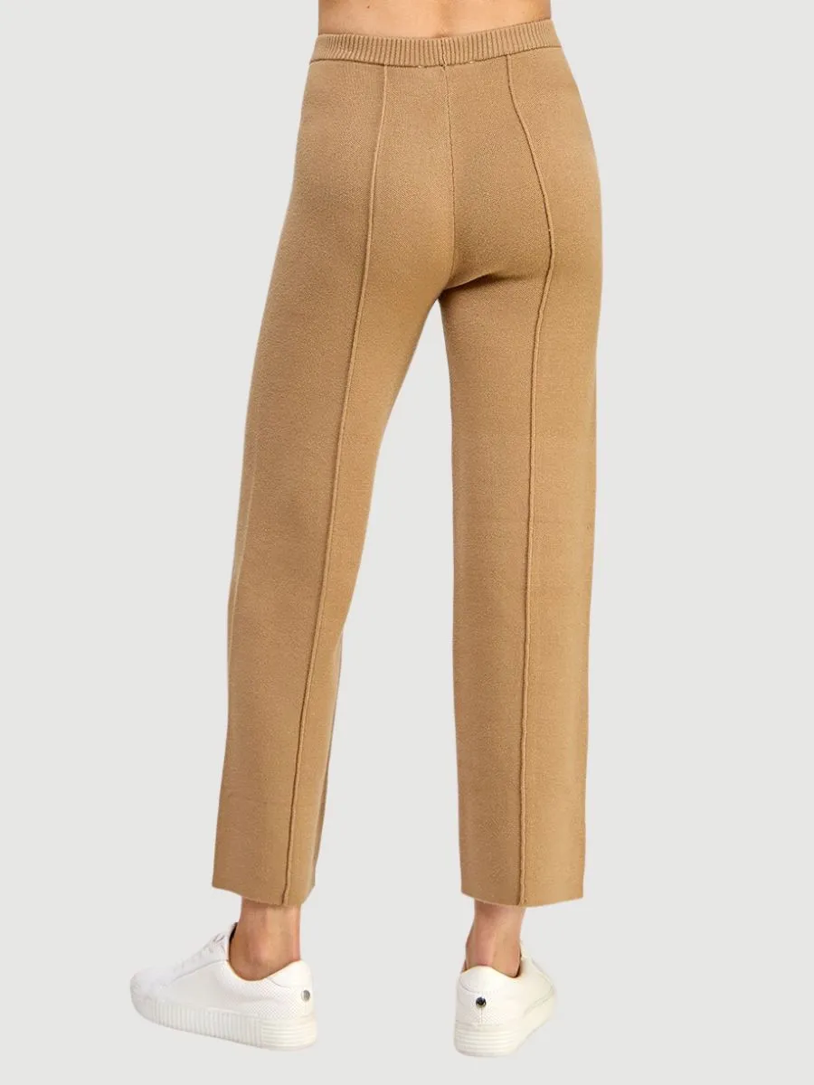 Khaki Knit Pants