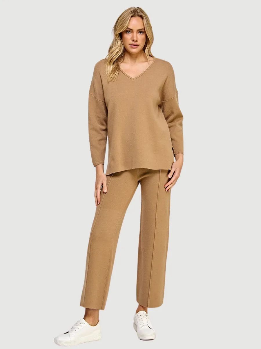 Khaki Knit Pants