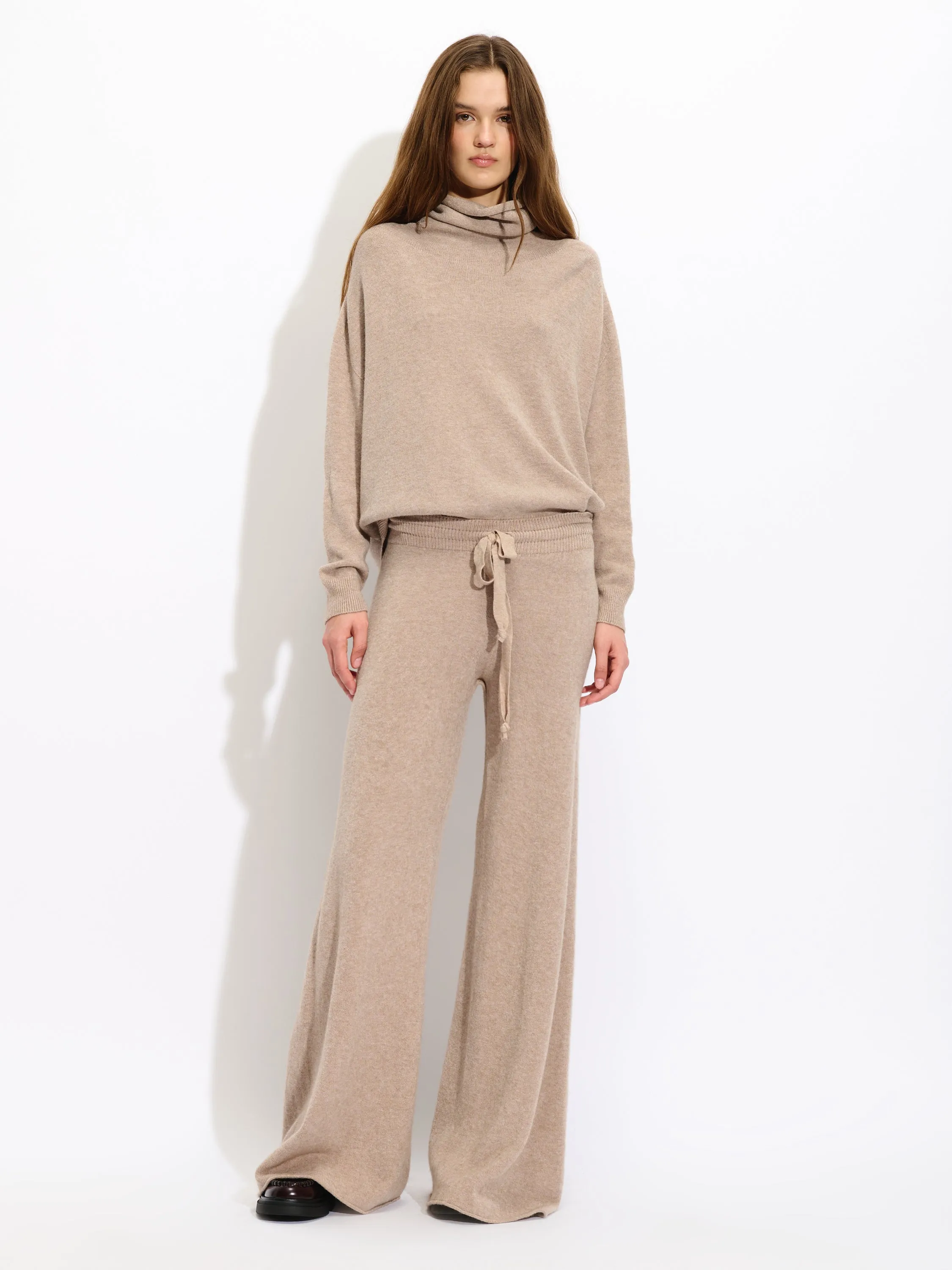 Knit Wide Leg Pants