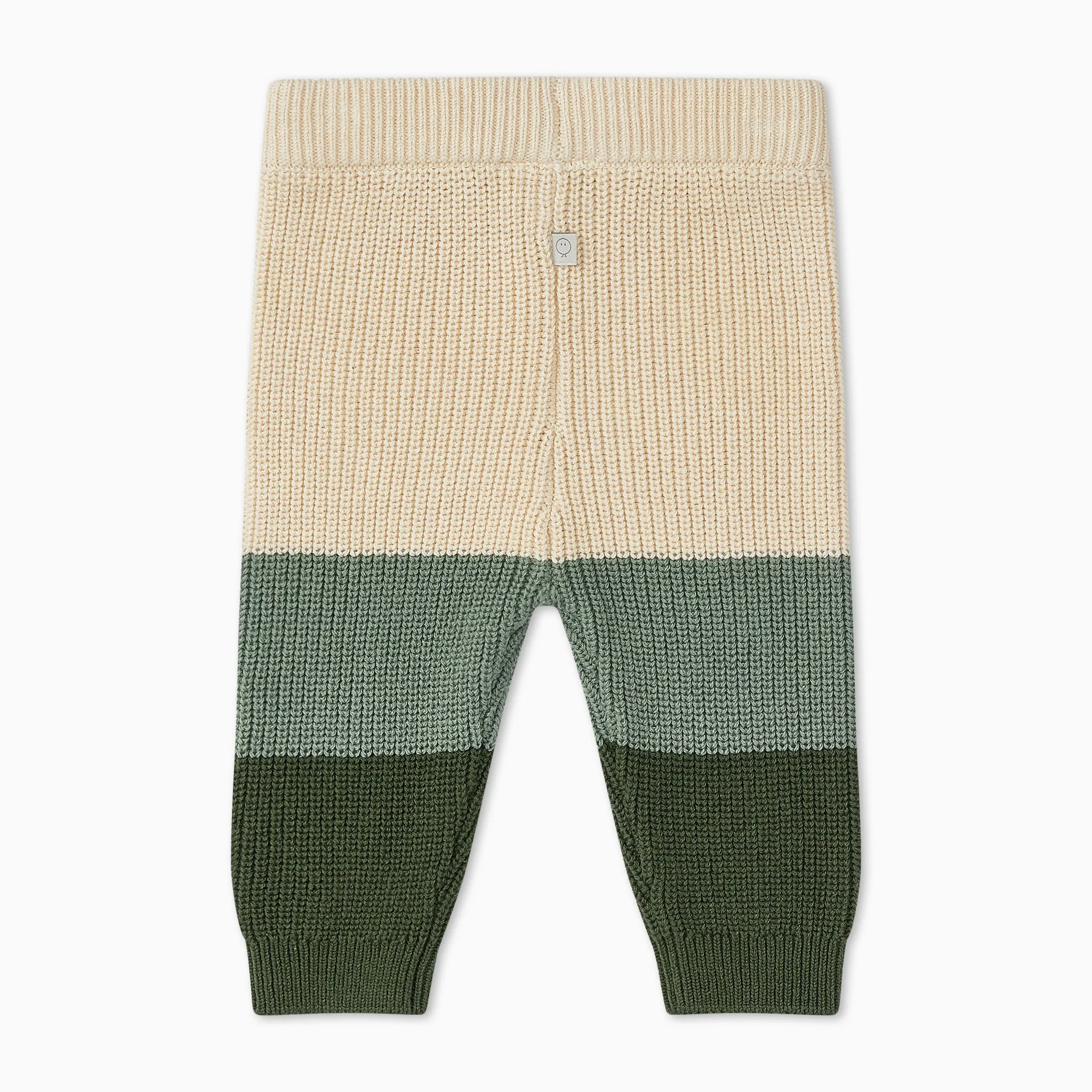 Knitted Colourblock Joggers