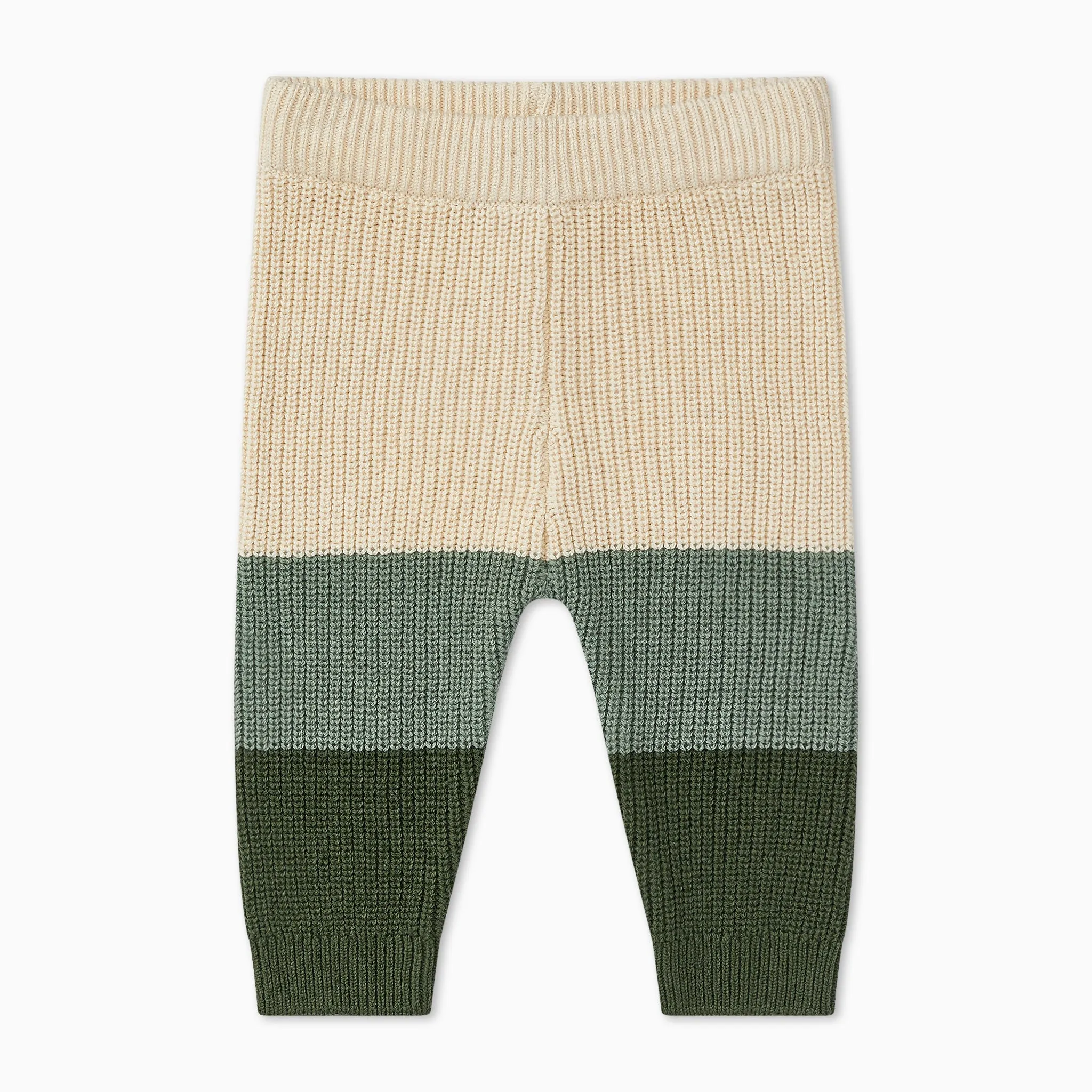 Knitted Colourblock Joggers