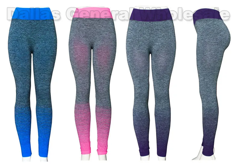 Ladies Active Yoga Leggings Wholesale