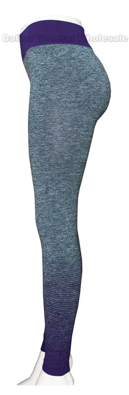 Ladies Active Yoga Leggings Wholesale