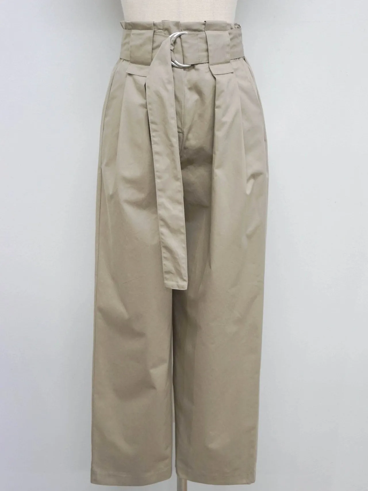 LEVE BELTED TROUSERS