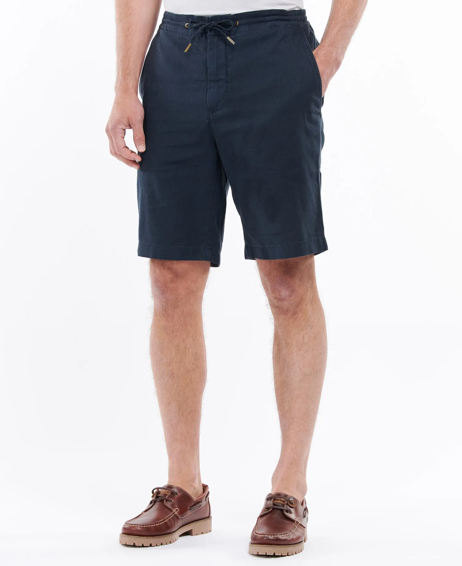 Linen Cotton Mix Shorts