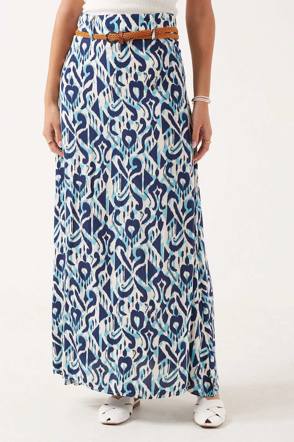 Marc Angelo Long Skirt MA43210 S230 Blue