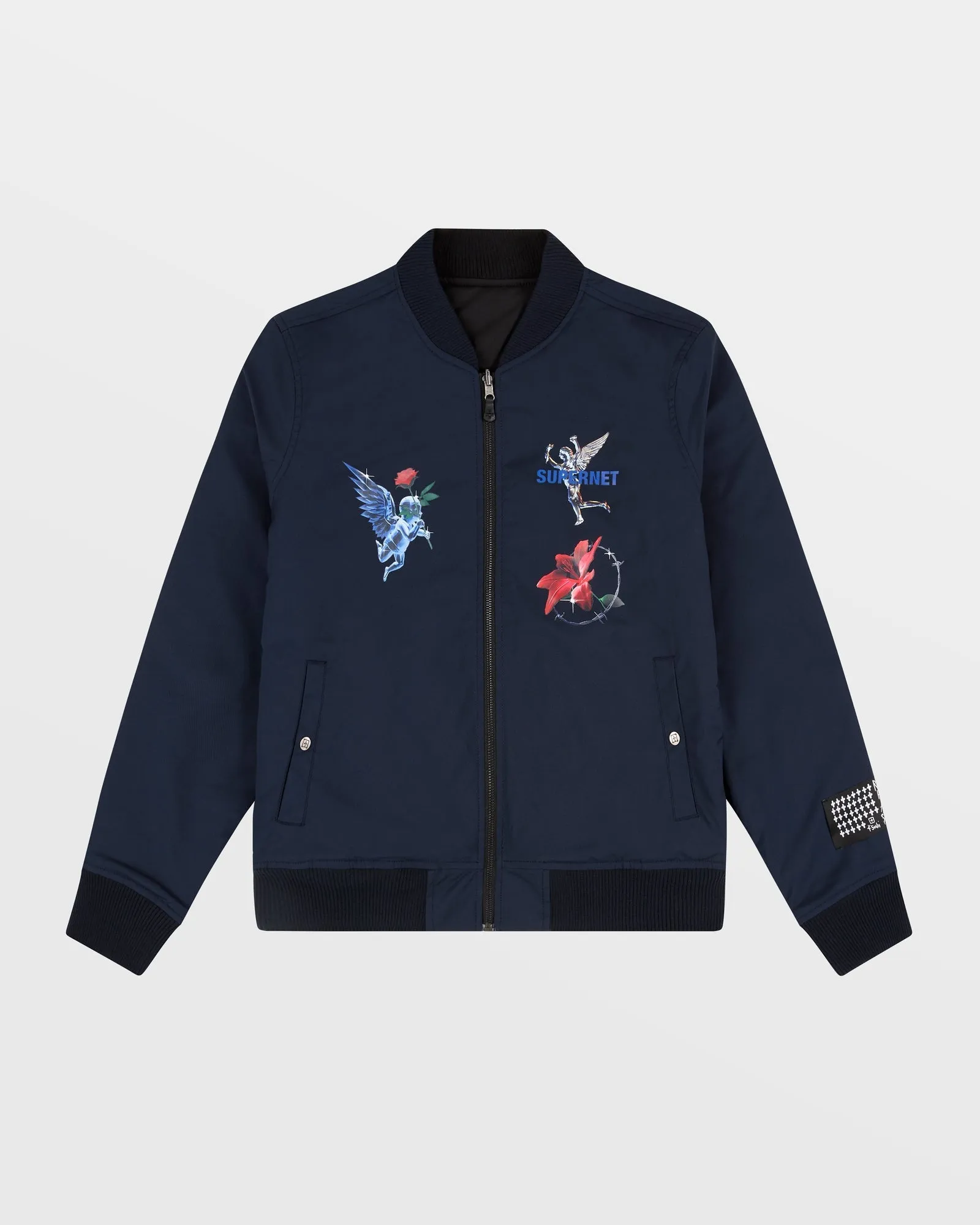 NFT REVERSIBLE BOMBER JACKET MIDNIGHT