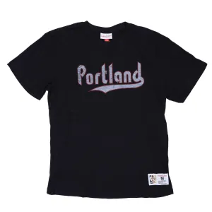 Portland Blazers Mitchell & Ness Legendary Retro Slub Tee