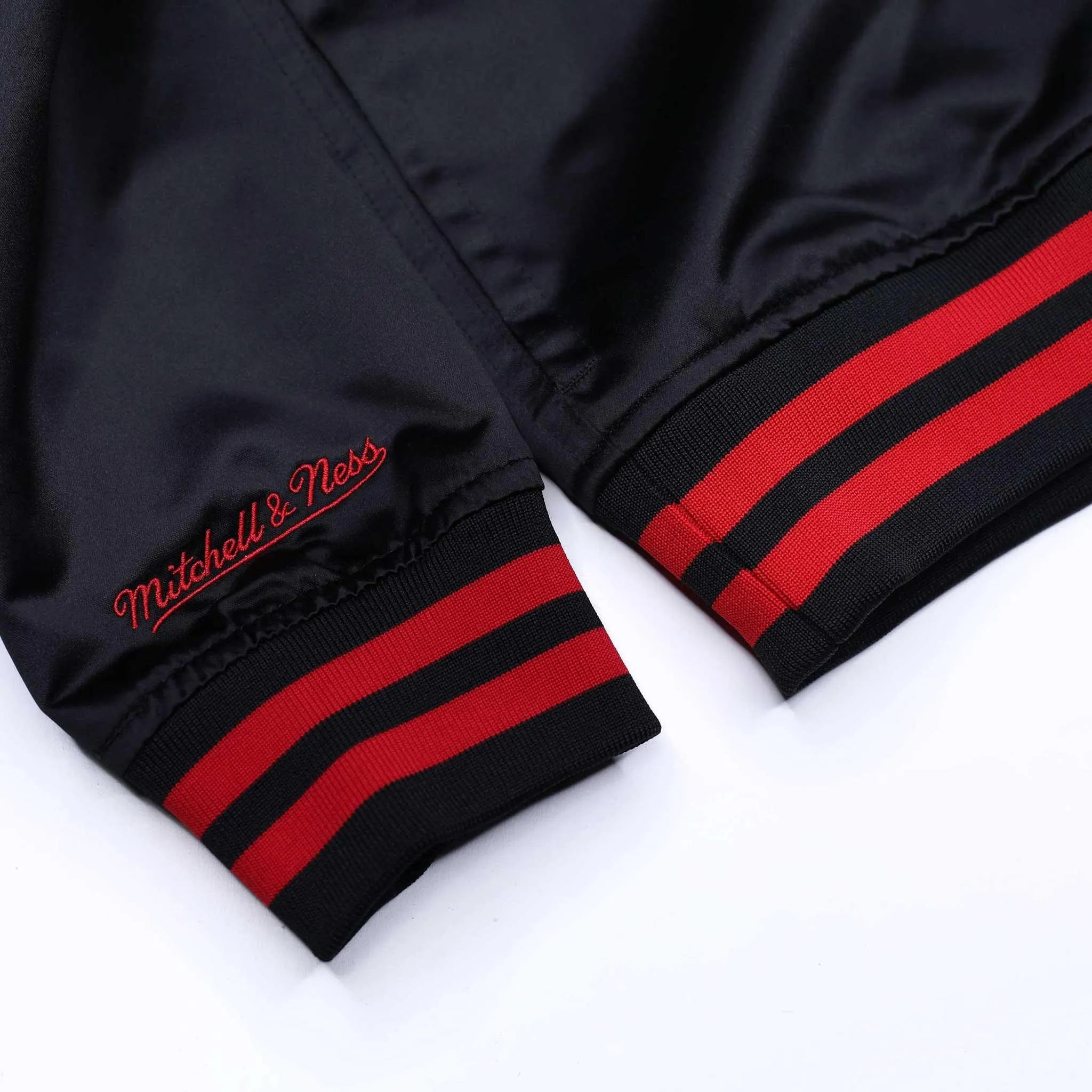 Portland Trail Blazers Mitchell & Ness Sideline Satin Pullover