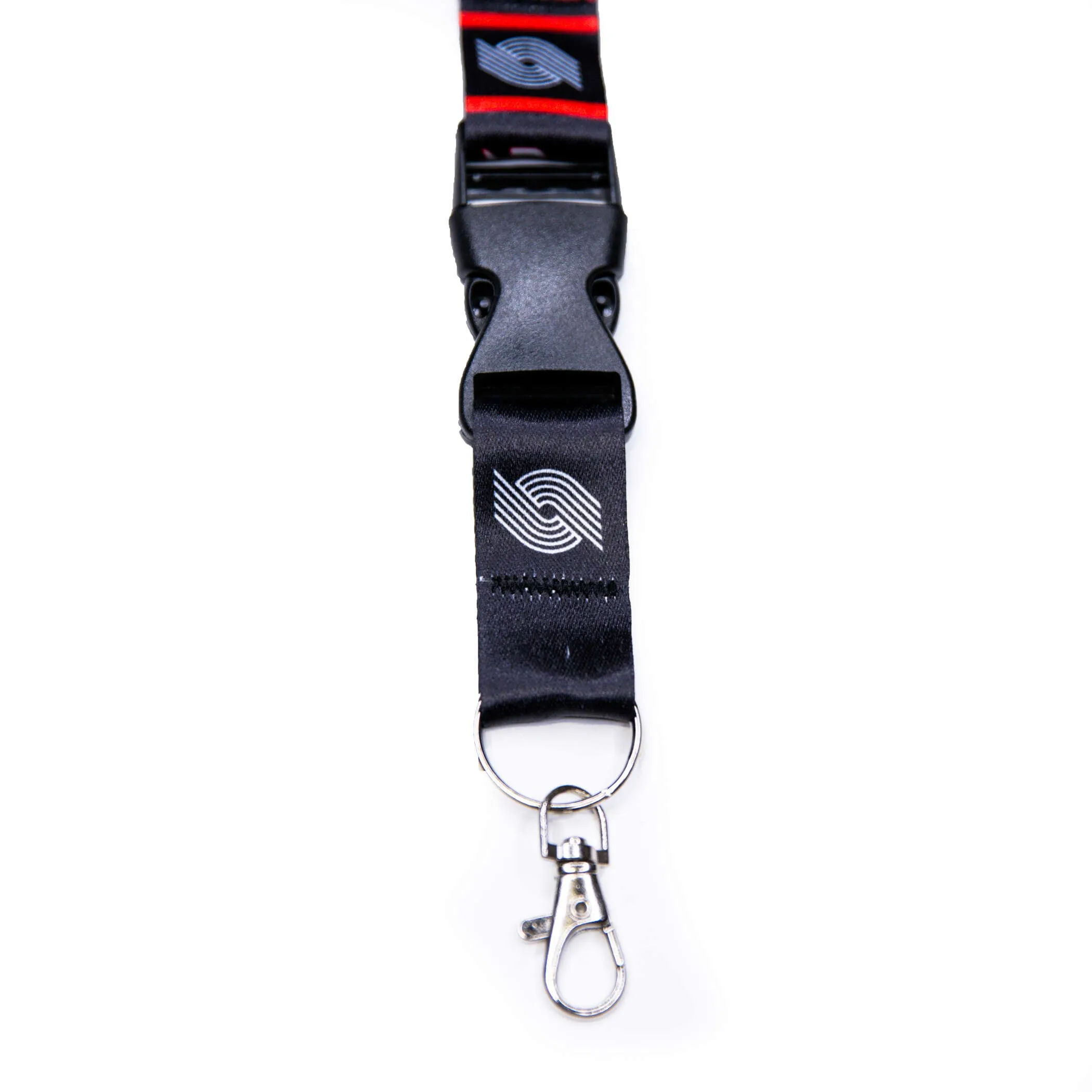 Portland Trail Blazers Peak Plaid City Detachable Lanyard