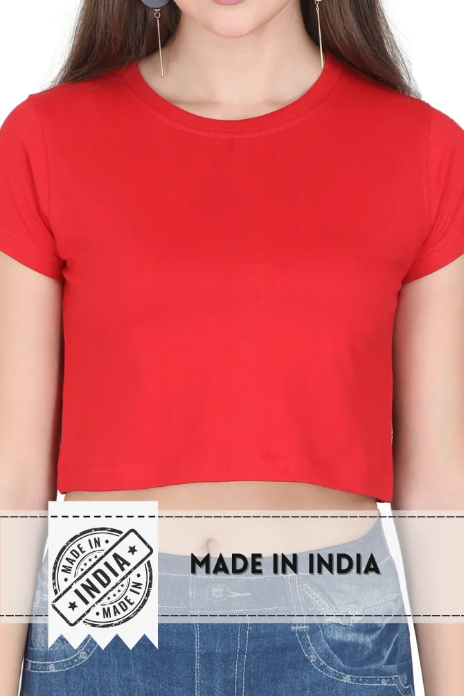 Red Crop Tops for women