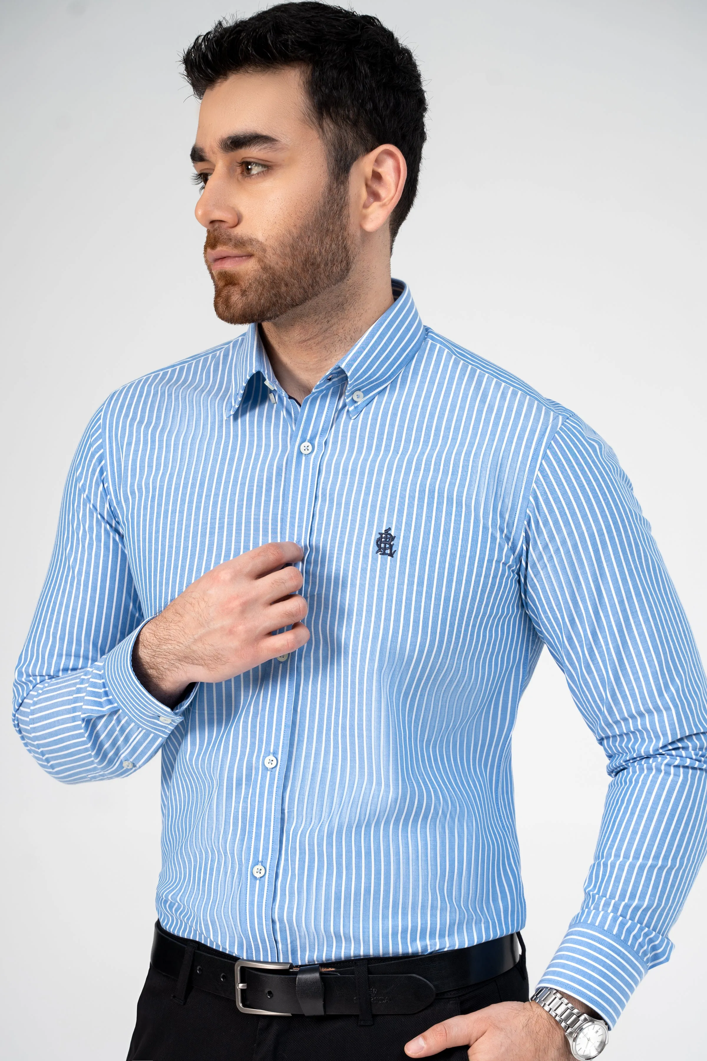 SEMI FORMAL SHIRT SKY BLUE