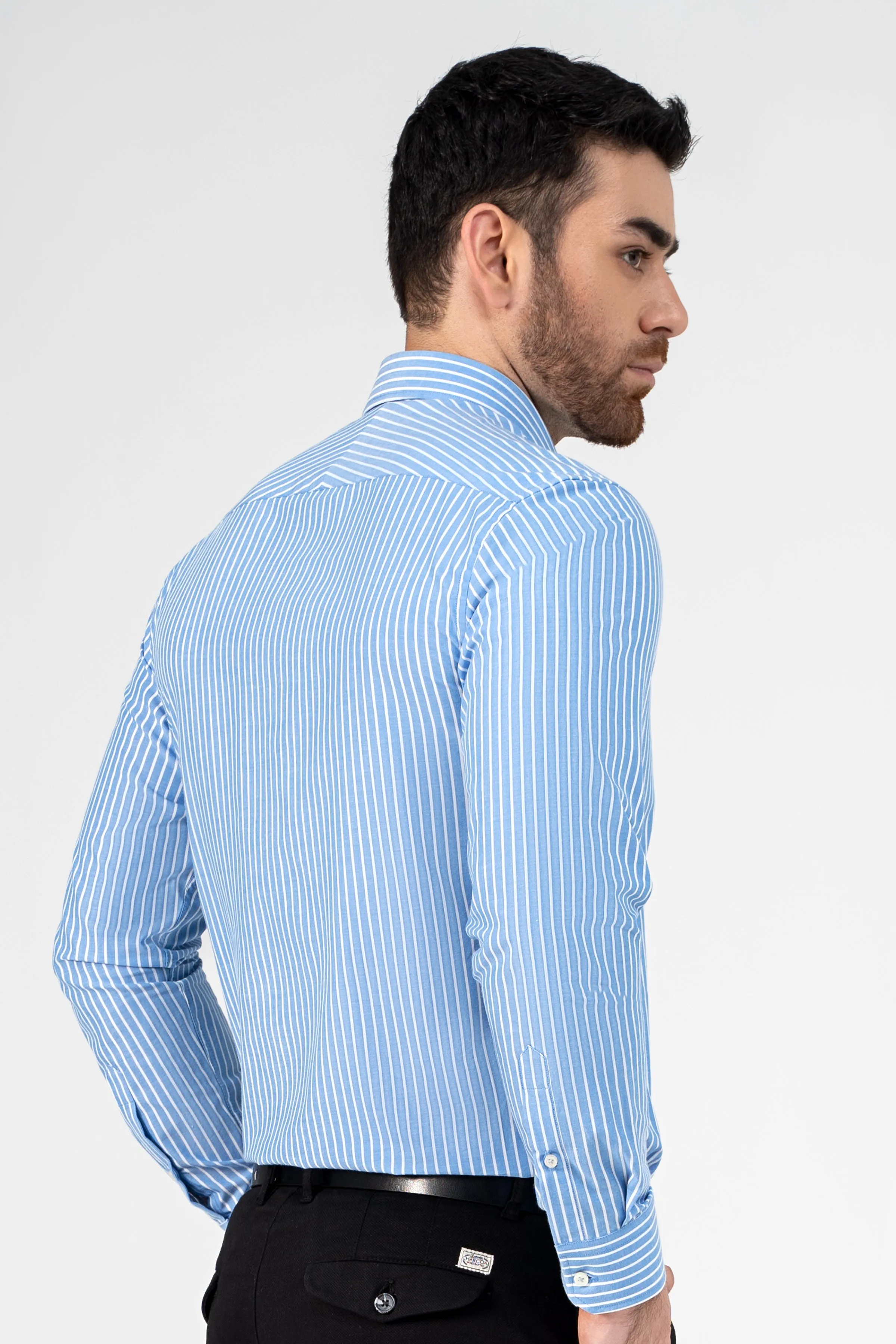 SEMI FORMAL SHIRT SKY BLUE