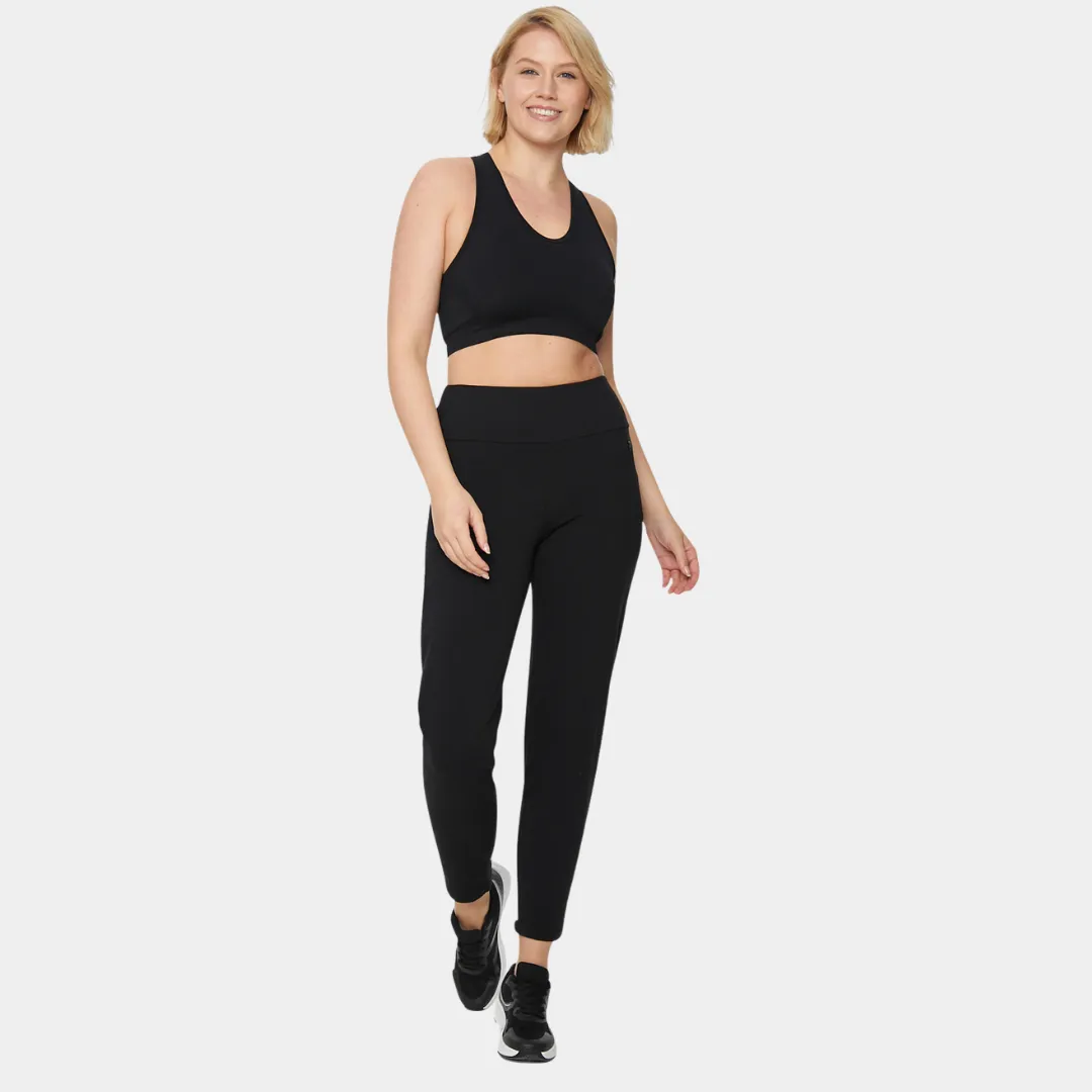 Slim Leg Pant Black