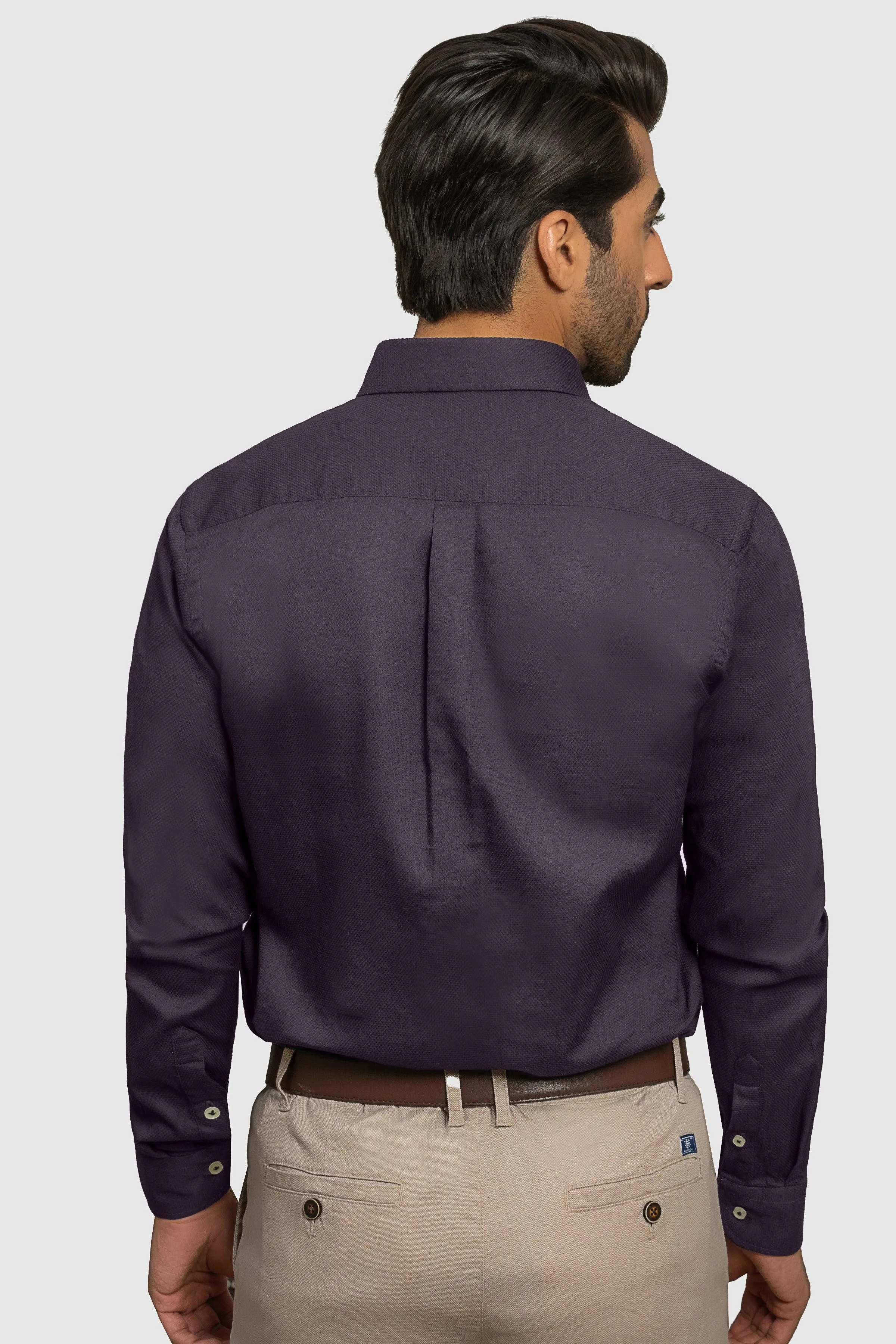 SMART SHIRT PLUM