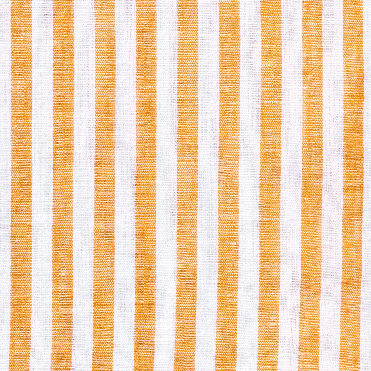 Stanford Stripe FROG Linen Shirt - Orange