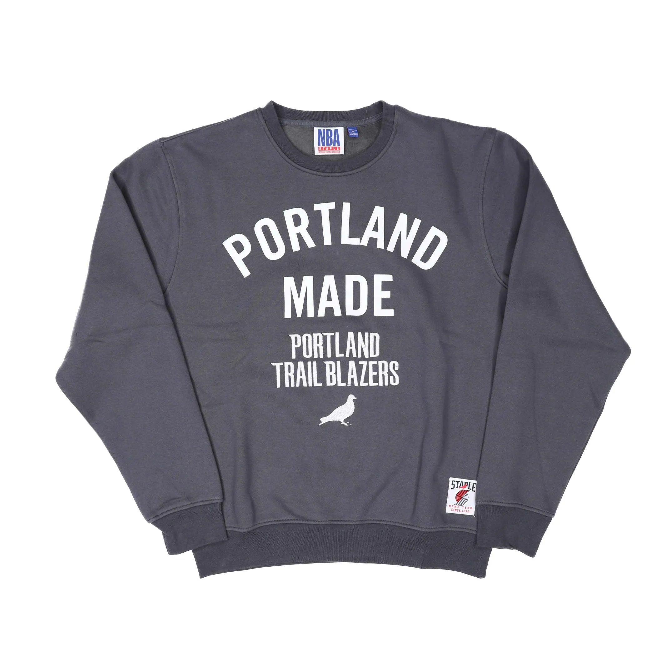 Staple x Trail Blazers Portland Made Crewneck Sweatshirt