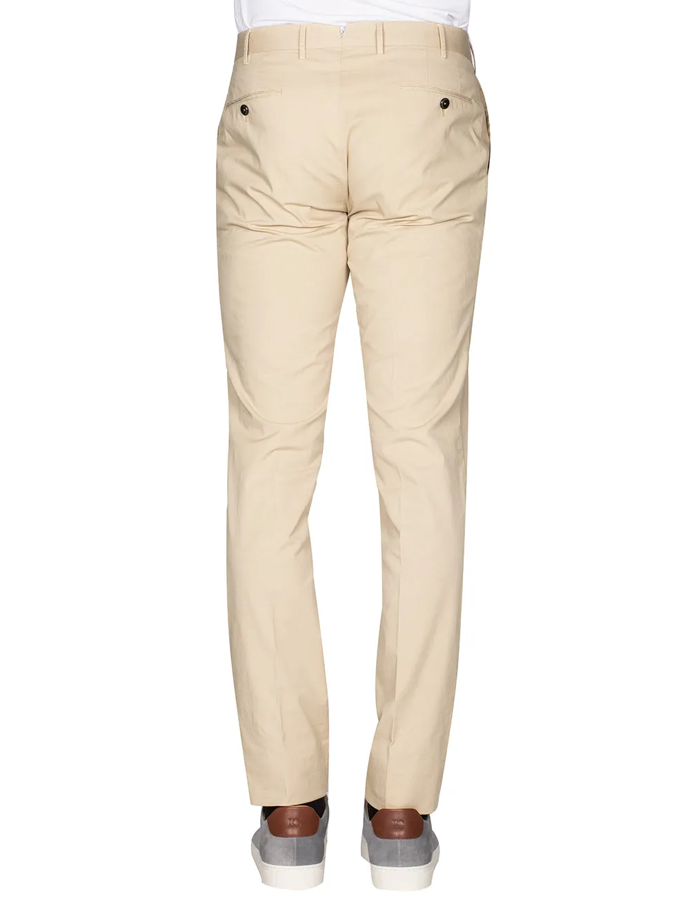 Stretch Cotton Chino Beige