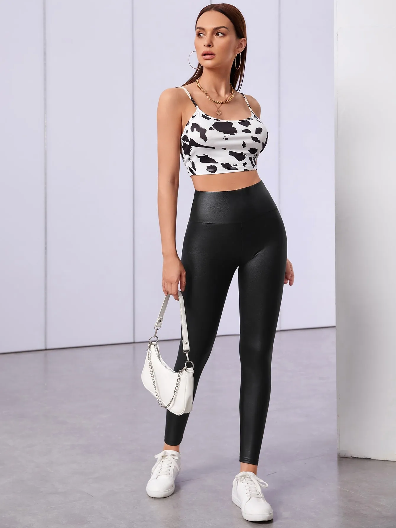 Stylish Unity Wide Waistband Leggings for Women