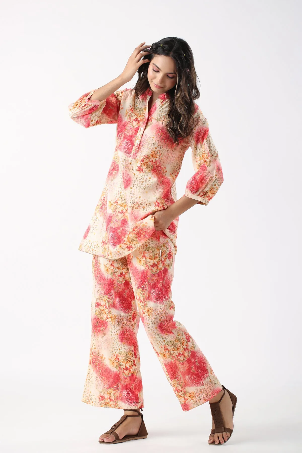 Summer Solstice  Cotton Loungewear Set