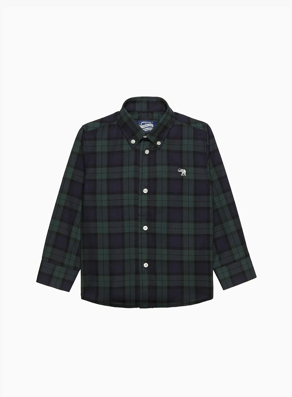 Thomas Shirt in Navy Tartan