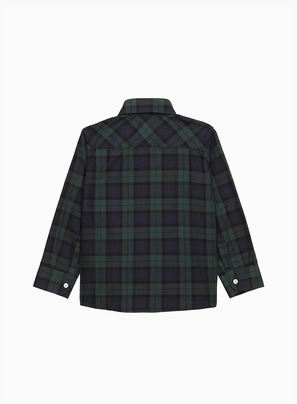 Thomas Shirt in Navy Tartan